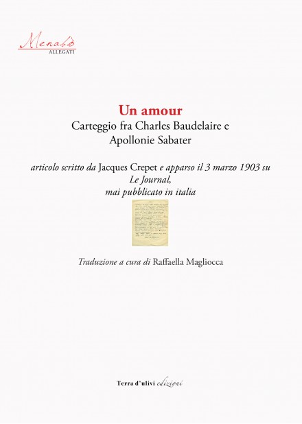 Un amour - Carteggio fra Charles Baudelaire e Apollonie Sabatier